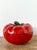 Red Vintage 1960s Italian Glazed Ceramic Tomato Tureen For Sale - Image 8 of 11