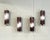 Wall Lamps by Ludovico Diaz De Santillana for Venini, 1960s, Set of 4 For Sale - Image 16 of 16