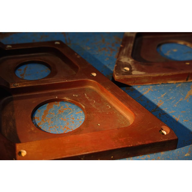 Industrial Architectural Foundry Molds, Italy, 1950s, Set of 2 For Sale - Image 3 of 6