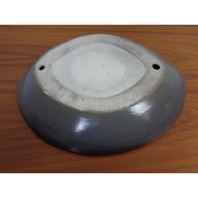 Studio Ceramic Bowl by Keramag Keralith, Czech Republic, 1960s For Sale - Image 10 of 14