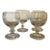 Antique Early 19th Century George III Anglo Irish Glass Crystal Wine Glasses - Set of 4 For Sale
