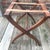 Mid-Century Modern 1970s Folding Luggage Stand for Guest Bedroom For Sale - Image 3 of 7