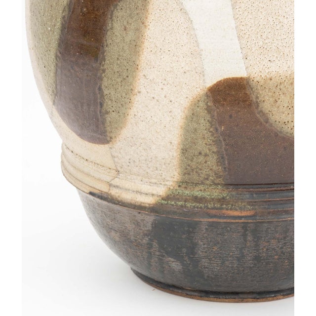 1970s Paul Chaleff Art Pottery Large Vase, 1973 For Sale - Image 5 of 9