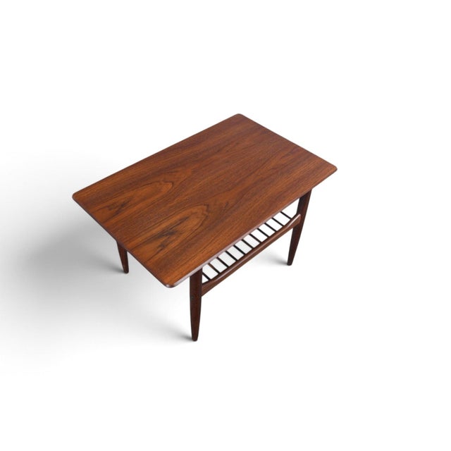 "Danish Range" Teak Side Table by Ib Kofod Larsen #2 For Sale In San Francisco - Image 6 of 8