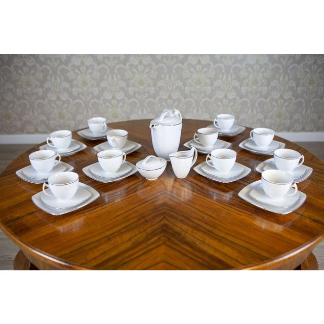12-Person Coffee Set from Ćmielów, Set of 39 For Sale - Image 12 of 12