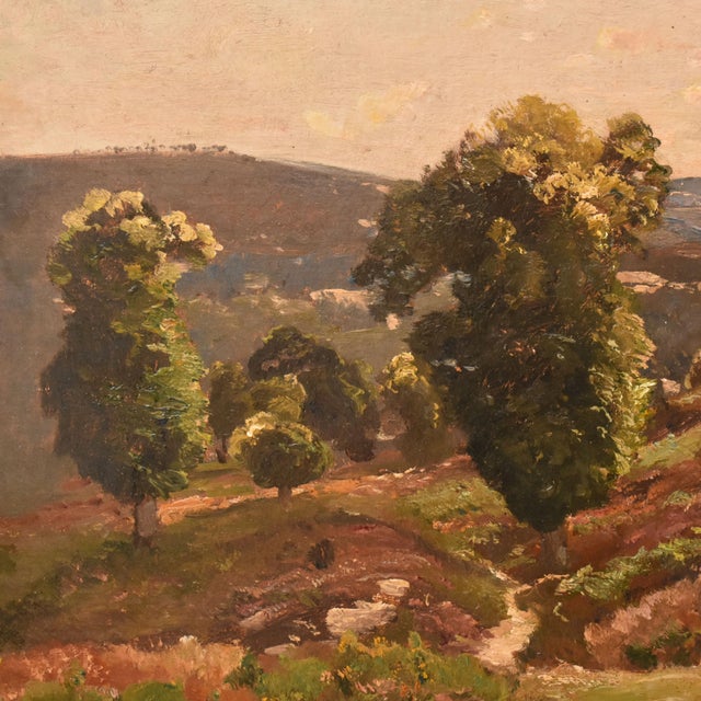 Louis-Alexandre Cabié, French Rural Painting, 1912, Oil on Canvas For Sale - Image 4 of 11