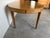Brown Mid Century Modern Burl Wood Expandable Dining Table For Sale - Image 8 of 18