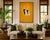 Gold Golden Crane Portrait I, Japanese Crane Wall Art, Gold Bird Print, 24" X 36" For Sale - Image 8 of 11