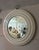 Mid-Century Modern Italian Round Mirror with Sculptural Concentric Frame For Sale - Image 3 of 8