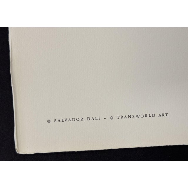 Salvador Dali "Les Lauriers De Bonheur" Etching, 1974 For Sale - Image 10 of 11