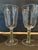 Set of 4 beautiful twist stem