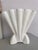 Mid-Century Modern Mid 20th Century Art Deco Speckled Cream Gladiolus Vase For Sale - Image 3 of 7