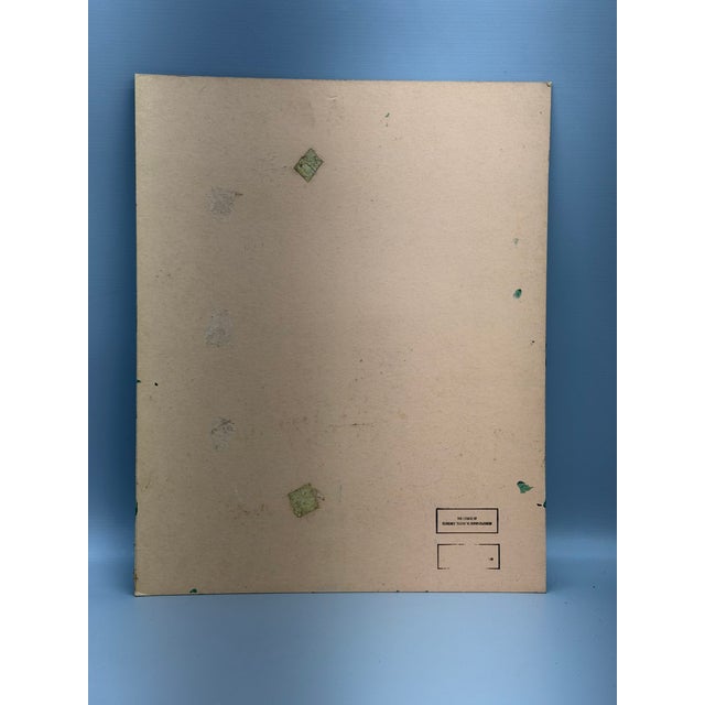 1970s Artist at Her Easel Painting by Floss Romm Dworkin For Sale - Image 9 of 10