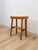 Farmhouse Handmade Rustic Pine Side Table Shelf Dowel Joints Vintage Farmhouse Dated 1930s For Sale - Image 3 of 11