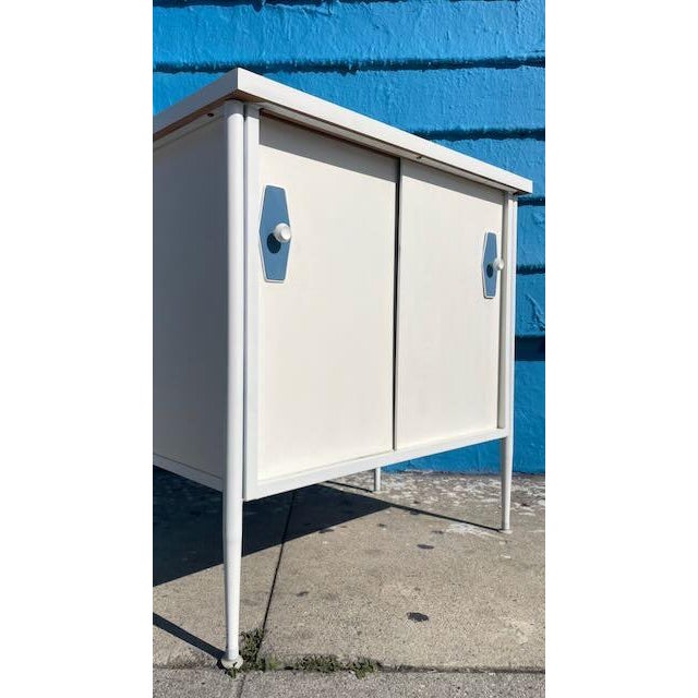 1950's Storage Cabinet Att. To Vista of California For Sale - Image 9 of 11