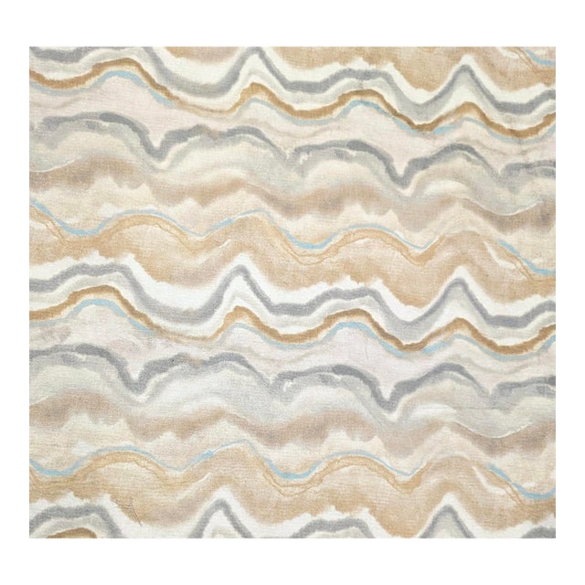 P. Kaufmann "In Layers" Opal Light Weight Chenille Fabric- 5.5 Yards For Sale