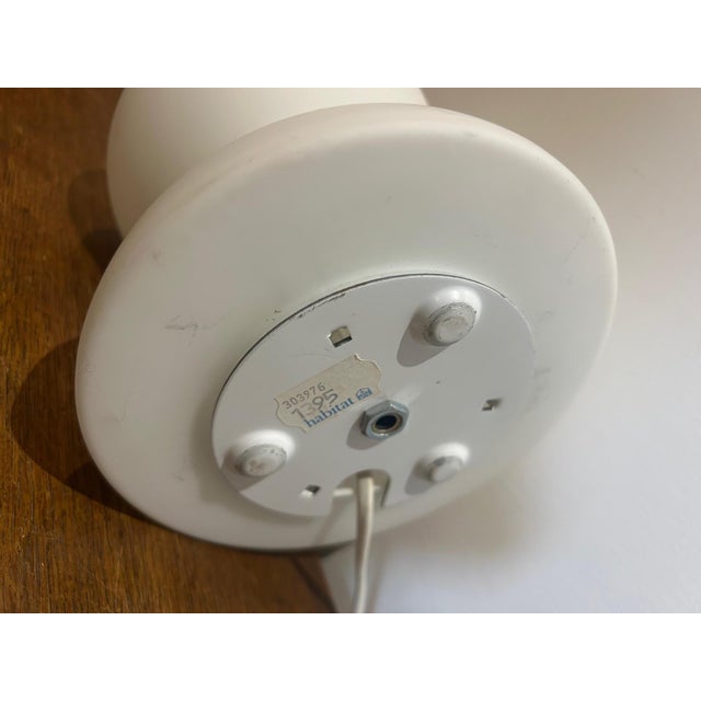 Opaline Glass Lamp from Habitat, 1980-1990 For Sale - Image 6 of 9