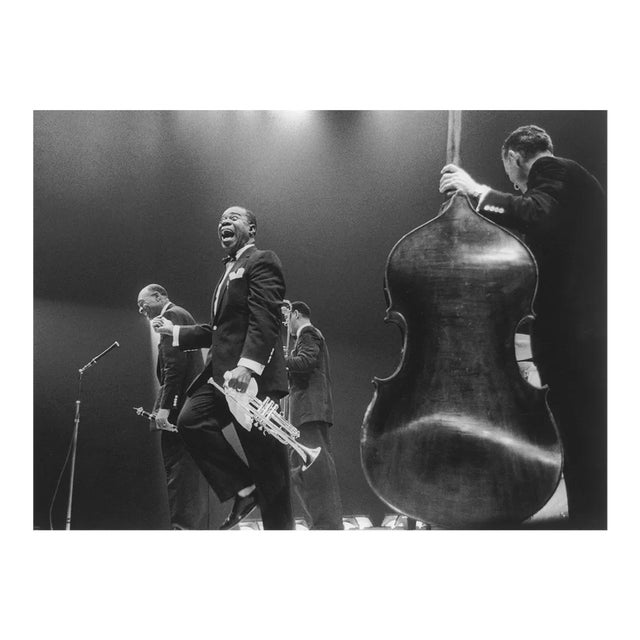 Louis Armstrong on Stage, 20th Century, Photography For Sale