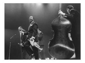 Louis Armstrong on Stage, 20th Century, Photography