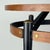 Vintage Italian Metal and Teak Coffee Table by Silvio Cavatorta, 1950s For Sale - Image 4 of 18