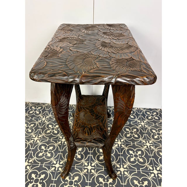 Japanese Two Tier Side Table from Liberty and Co, 1900s For Sale - Image 14 of 18