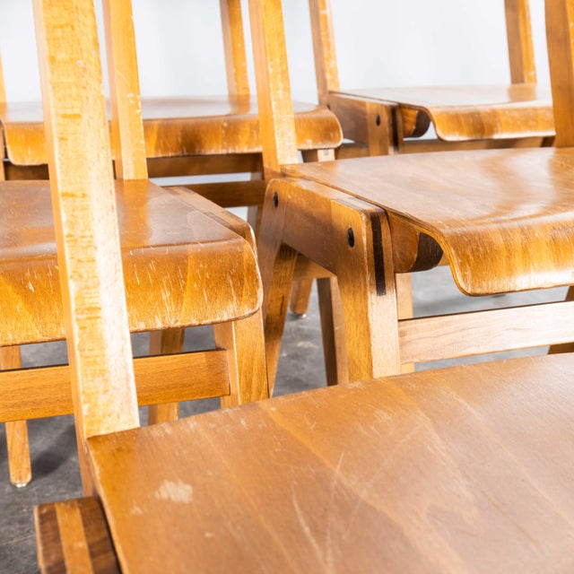 Brown Stacking Dining Chairs from Casala, 1970s, Set of 4 For Sale - Image 8 of 15