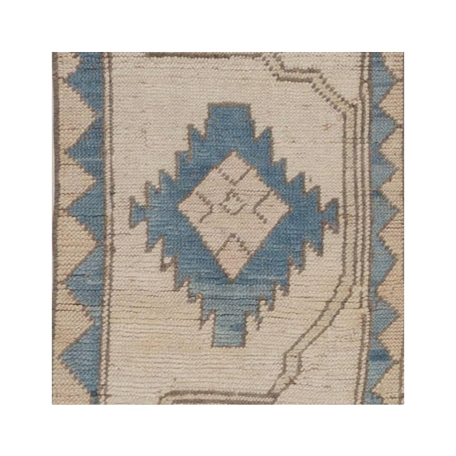 Turkish Vintage Circa 1940 Turkish Oushak Rug 7'5 X 10'4 For Sale - Image 3 of 10