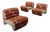 Vintage Lounge Chairs, 1970s, Set of 3 For Sale