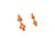 Modern Vintage Coral and Diamond Drop Earrings, Pair For Sale - Image 3 of 4