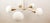 Gold Vintage Italian Sputnik Ceiling Lamp with Forat Oval Glass Cones For Sale - Image 8 of 16
