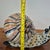 Vintage Tonala Mexico Extra Large Hand Painted Pottery Snail Figurine For Sale - Image 11 of 11