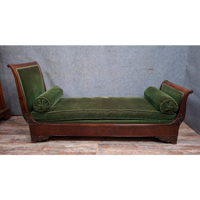 19th Century Mahogany Chaise Lounge For Sale - Image 11 of 11
