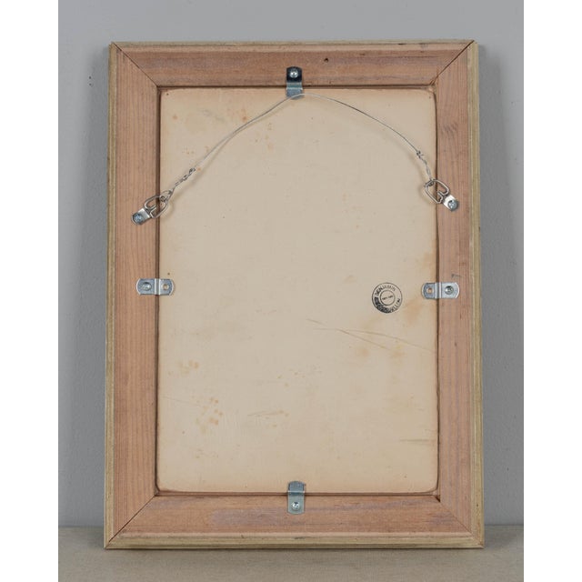 French Mid Century Côte d'Azur Painting For Sale - Image 4 of 5