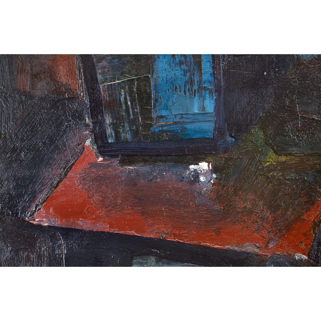 1980s Aleksandr Rodin, Double-Sided Landscape, 1980s, Oil on Board For Sale - Image 5 of 10