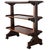 English 19th Century Mahogany Etagere on Casters For Sale - Image 10 of 10