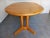 Vintage Danish Round Pine Table, 1980s For Sale - Image 10 of 11