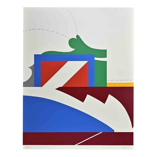 Winfred Gaul, Untitled, 1965, Silkscreen For Sale