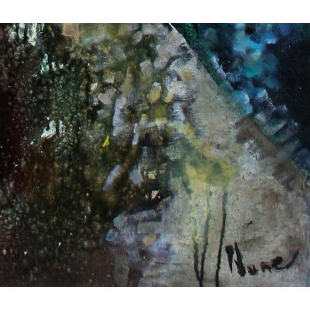 Contemporary "Future" Contemporary Symbolist Abstract Nautical Painting by Nune Asatryan For Sale - Image 3 of 4