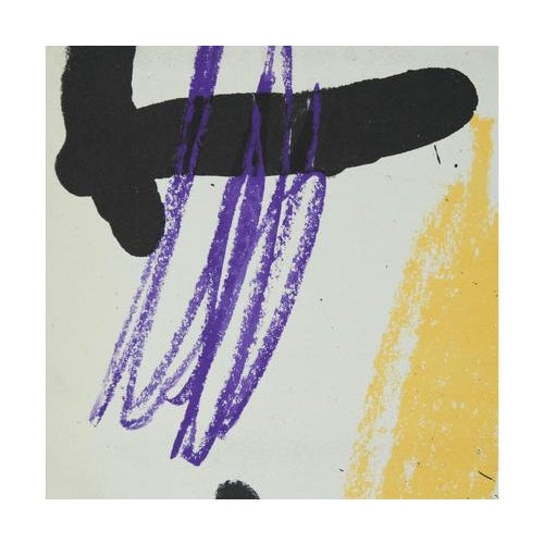 Joan miró (1893-1983) obra inedita recent iii original color lithograph on vellum, 22 x 30 cm published by sala gaspar...