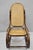 Vintage Mid Century Modern Thonet Style Bentwood & Cane Rocker Rocking Chair (B). Circa Mid 20th Century. Measurements:...
