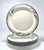 Lenox “Midnight Blossoms” Set of 5 Ceramic Salad Plates 8 1/2” Good vintage condition. No chips, cracks, or fleabites....