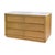 Mid-Century Modern Brady 60 in. W Wood & Quartz Double Sink Bathroom Vanity, Light Natural For Sale - Image 3 of 11