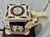 Ceramic Elephant Garden Stool Side Table Plant Stand Chinese Cream Blue For Sale - Image 13 of 15