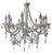 Baroque Vintage Ten-Arm Chandelier, 2010s For Sale - Image 3 of 9