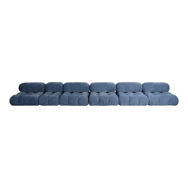 Vintage Camaleonda Sofa by Mario Bellini for B&B Italia, 1970s, Set of 6 For Sale - Image 17 of 18
