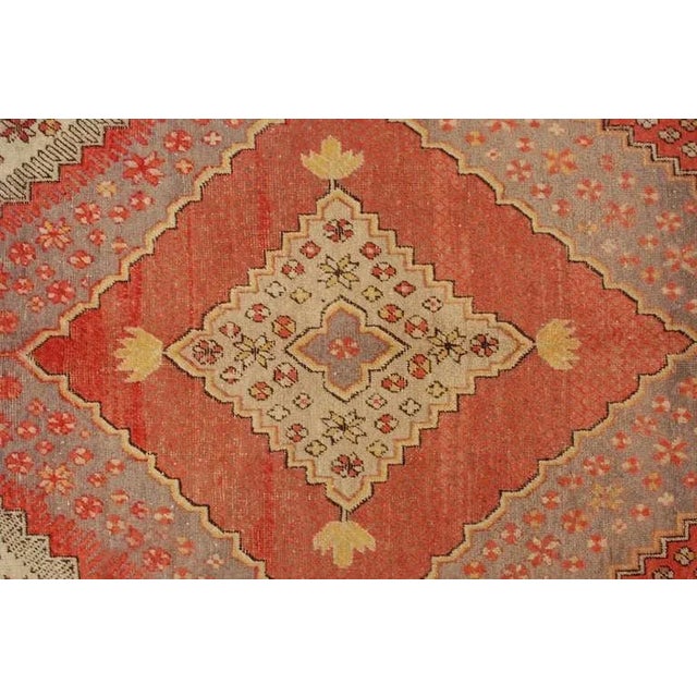 Chinese Antique Central Asian Samarkand Rug For Sale - Image 3 of 6