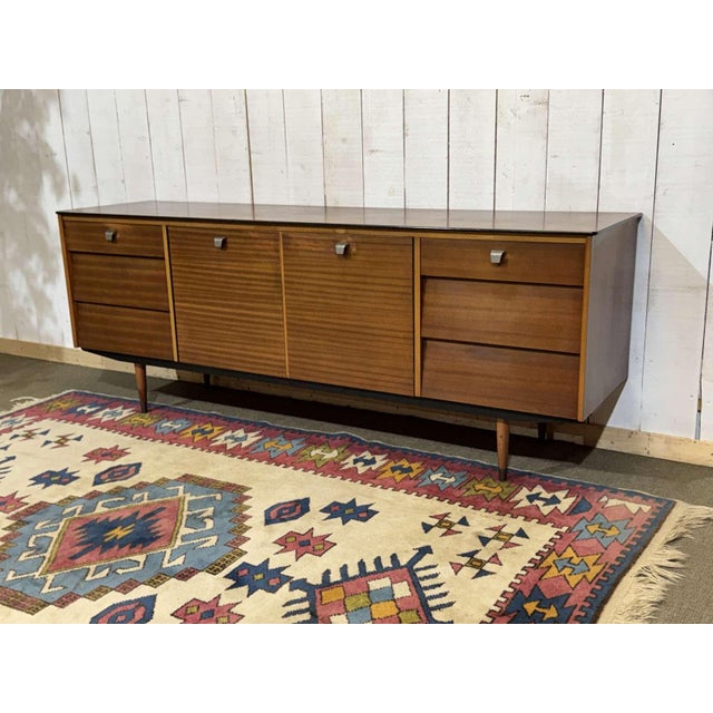 English Mahogany Sideboard, 1970s For Sale - Image 10 of 18