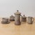 1960s French Stoneware Ceramic Coffee Set- 7 Pieces For Sale - Image 10 of 18