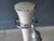 White Mid 20th Century Saarinen Style Stanchions with Velvet Rope For Sale - Image 8 of 10