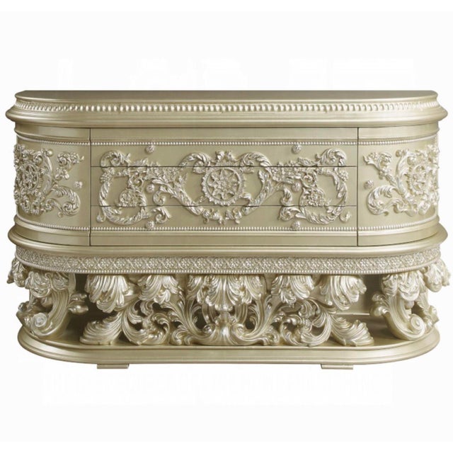 Champagne Casa Milano "Ravello" Estate Bedroom Suite, 7-Piece For Sale - Image 8 of 17